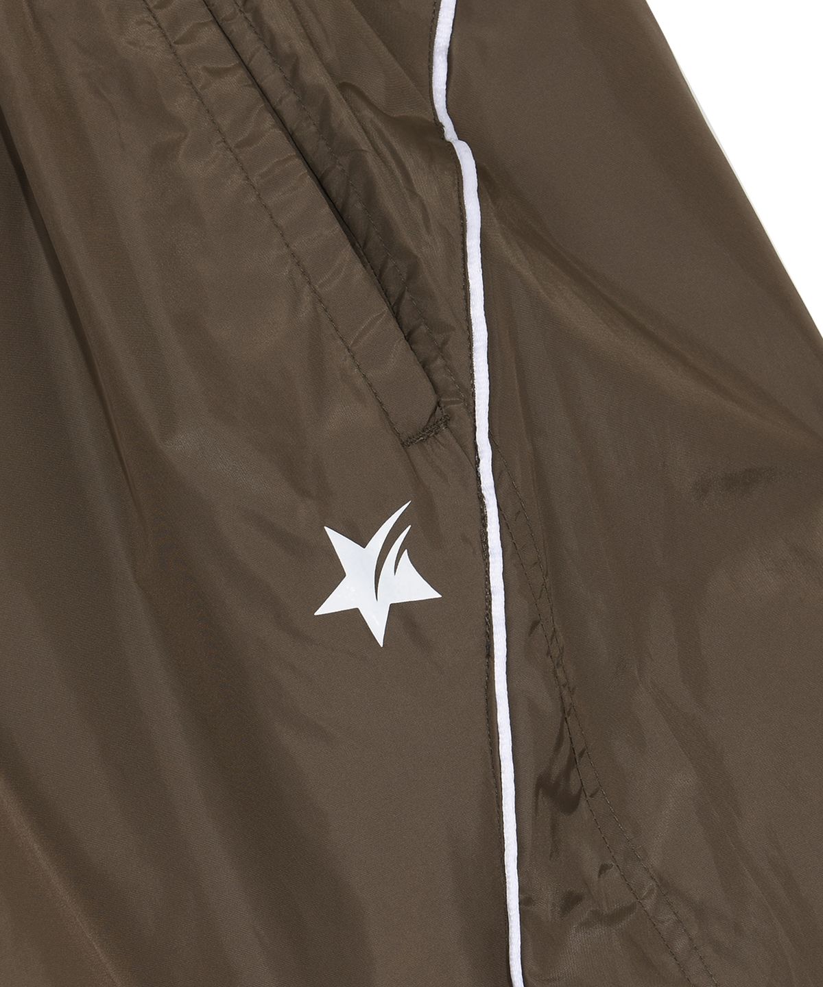 피지컬 디파트먼트(PHYSICAL DEPARTMENT) LINE PIPING TRACK PANTS KHAKI BEIGE