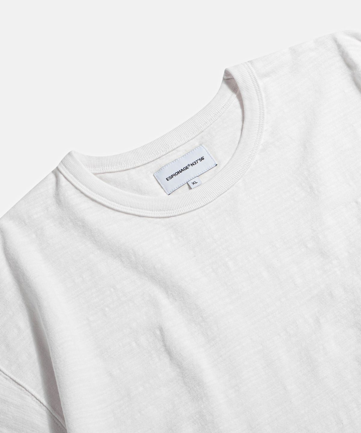 에스피오나지(ESPIONAGE) 60s Athletic Slub Tee Off White