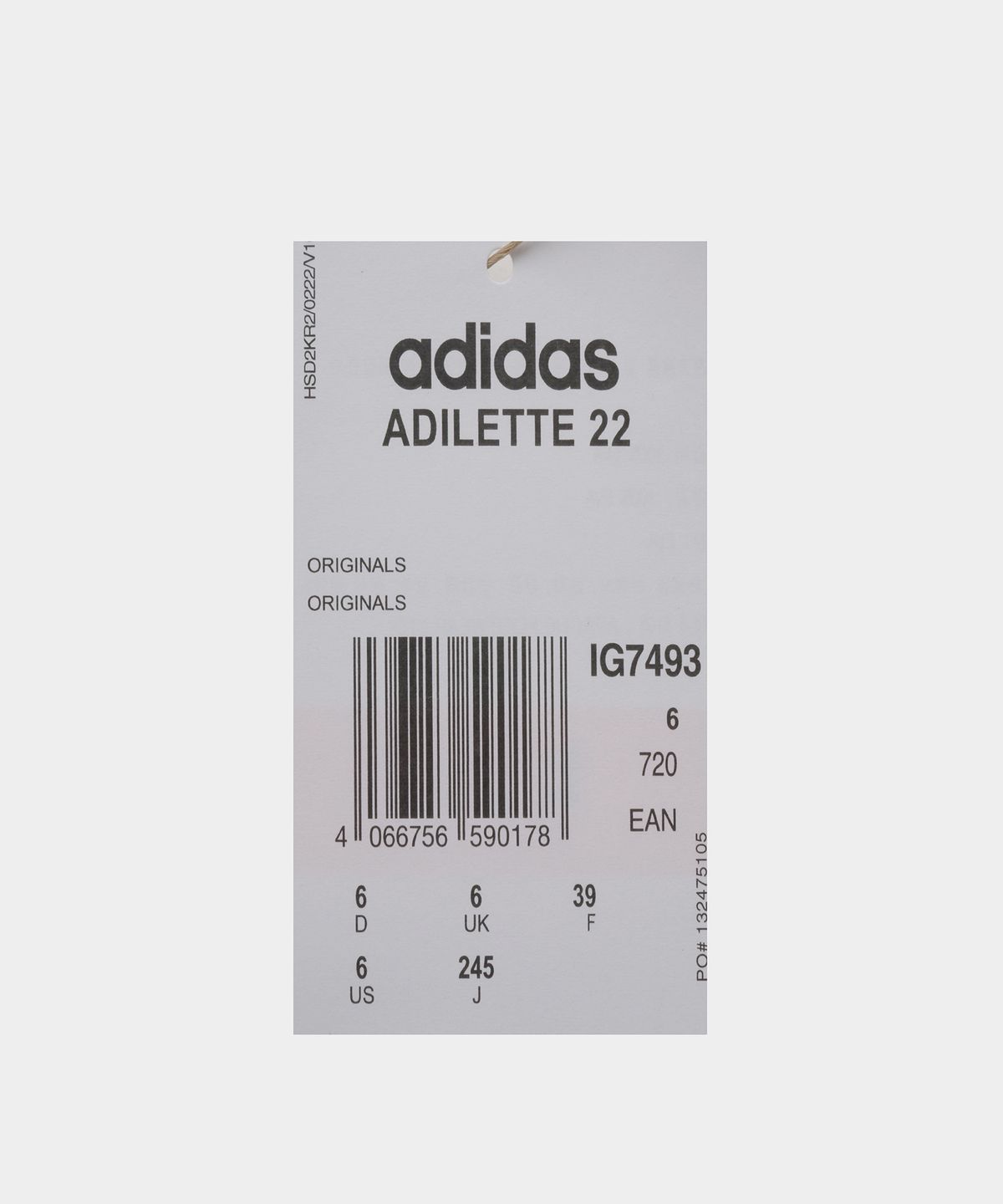 아디다스(ADIDAS) 아딜렛 22 - 브라운 / IG7493
