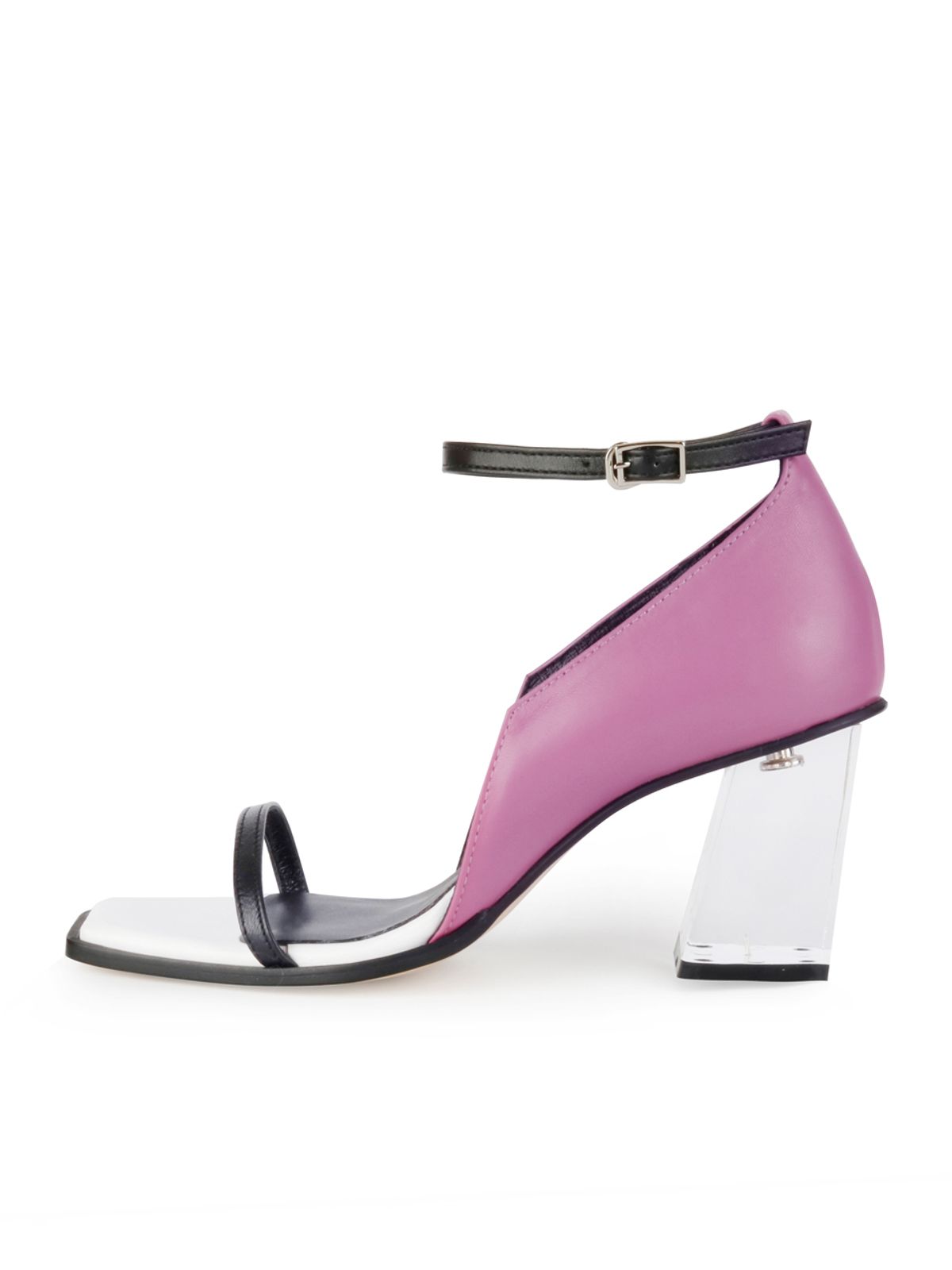 꼼므지(COMMEGEE) Ankle strap shoes / CG1014BKPU
