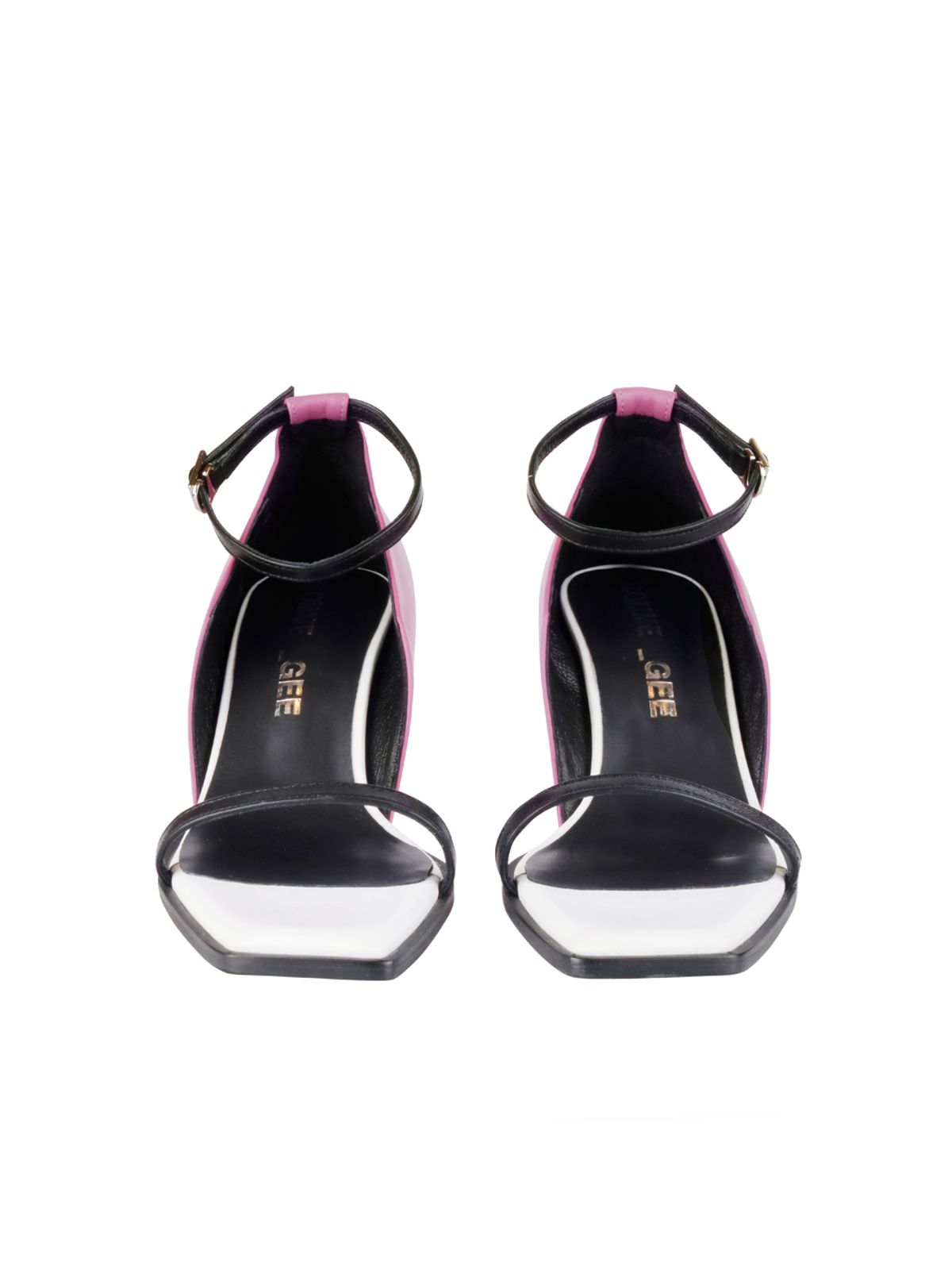 꼼므지(COMMEGEE) Ankle strap shoes / CG1014BKPU