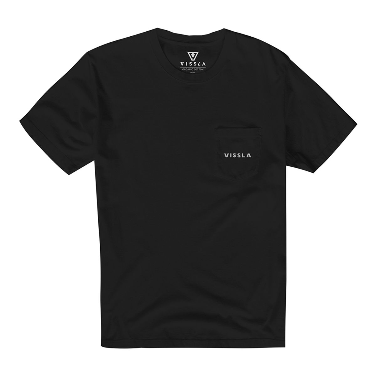 비슬라(VISSLA) Hideaway Premium PKT Tee-BLK