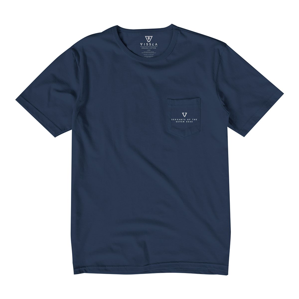 비슬라(VISSLA) Elevation Organic PKT Tee-DKD