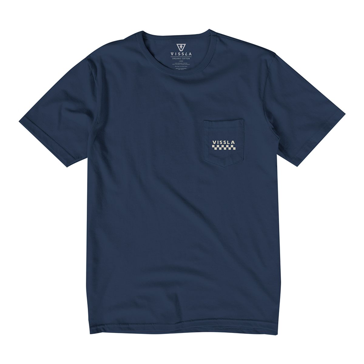 비슬라(VISSLA) Wave Racers Organic PKT Tee-DKD