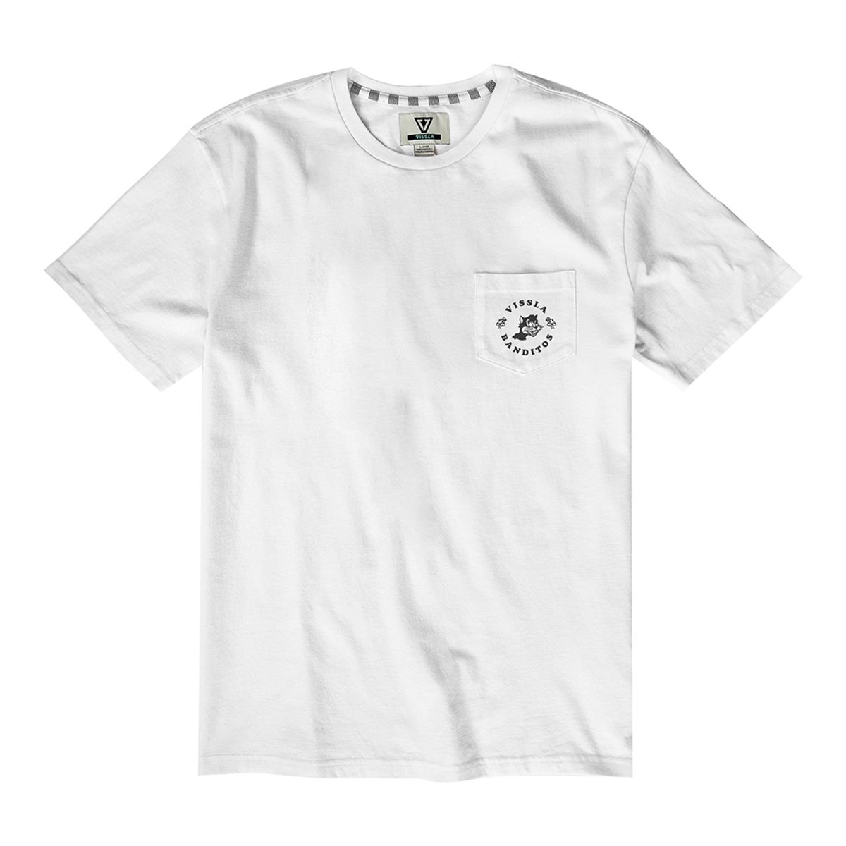 비슬라(VISSLA) Bandito SS PKT Tee-WHT