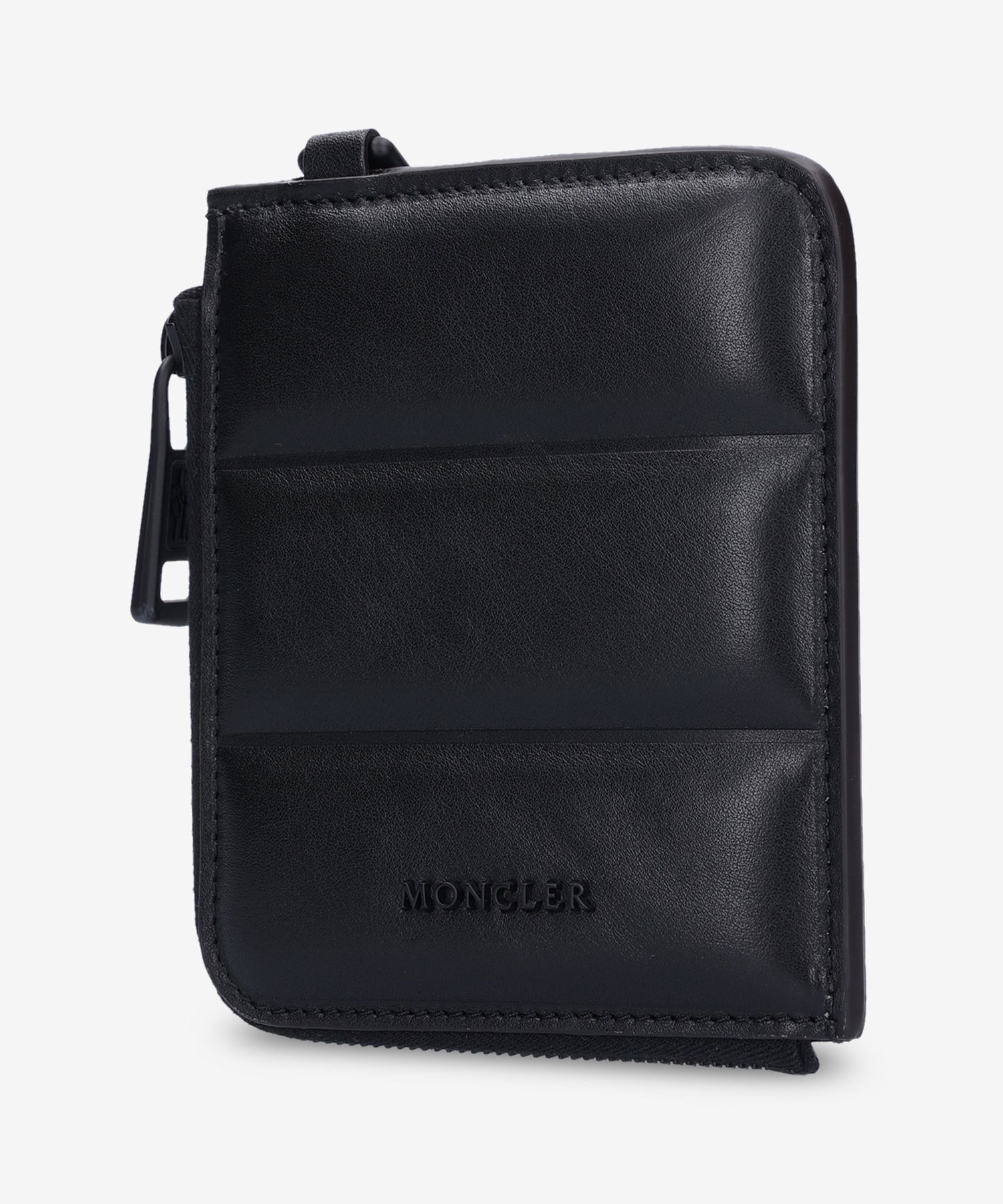 MUSINSA | MONCLER Common Small Flat Wallet - Black