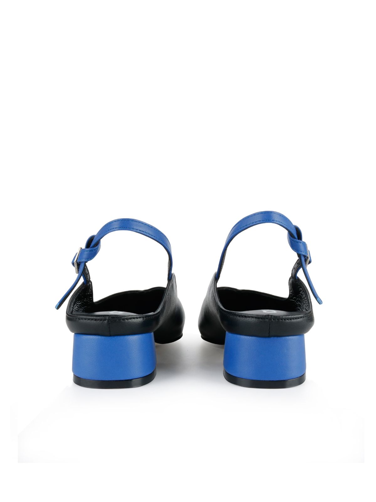 꼼므지(COMMEGEE) V Wave sling-back shoes / CG1016BKBL