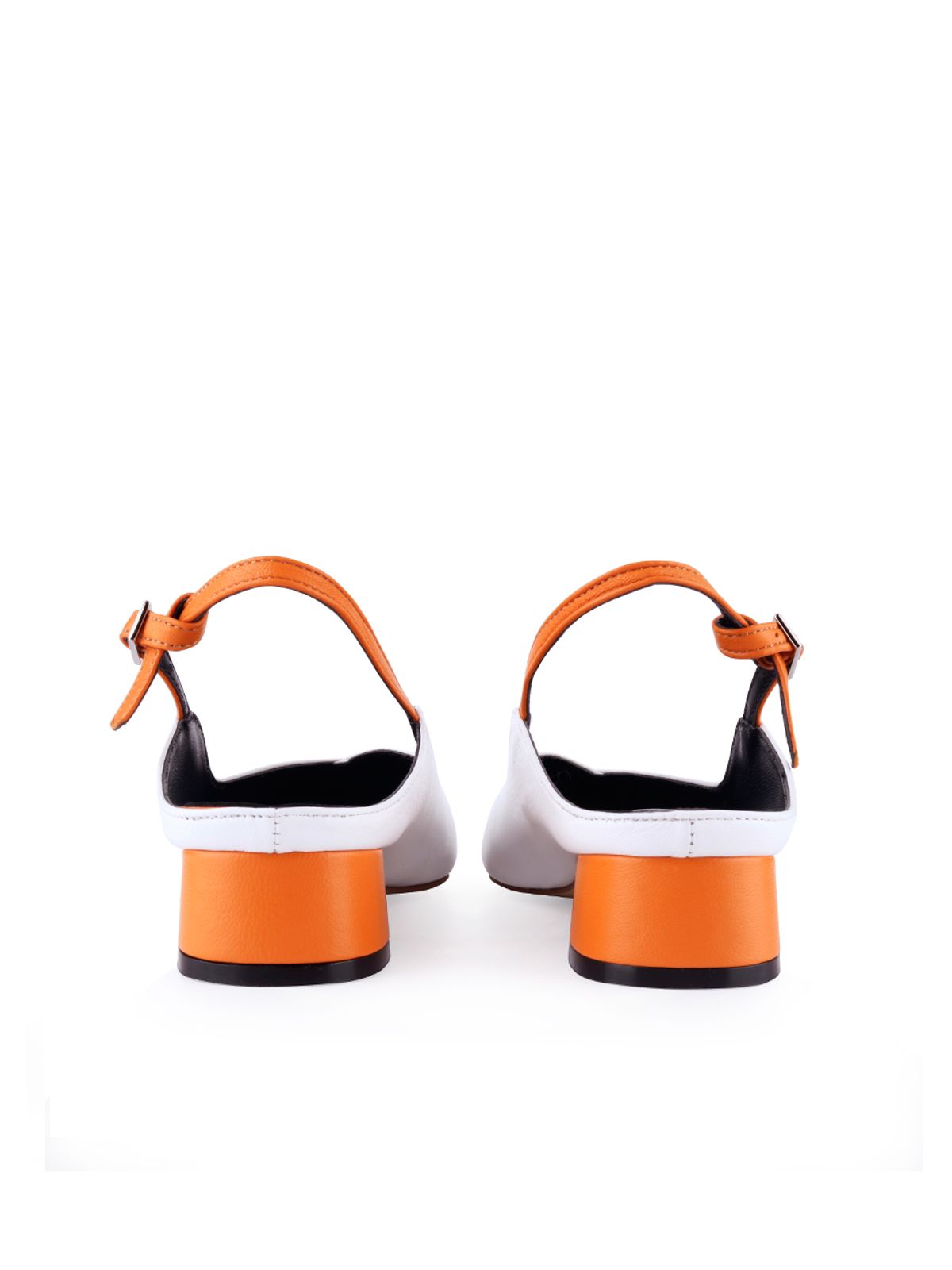 꼼므지(COMMEGEE) V Wave sling-back shoes / CG1016WHOR