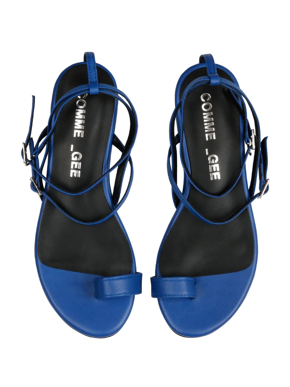 꼼므지(COMMEGEE) Strap sandals shoes / CG1017BL