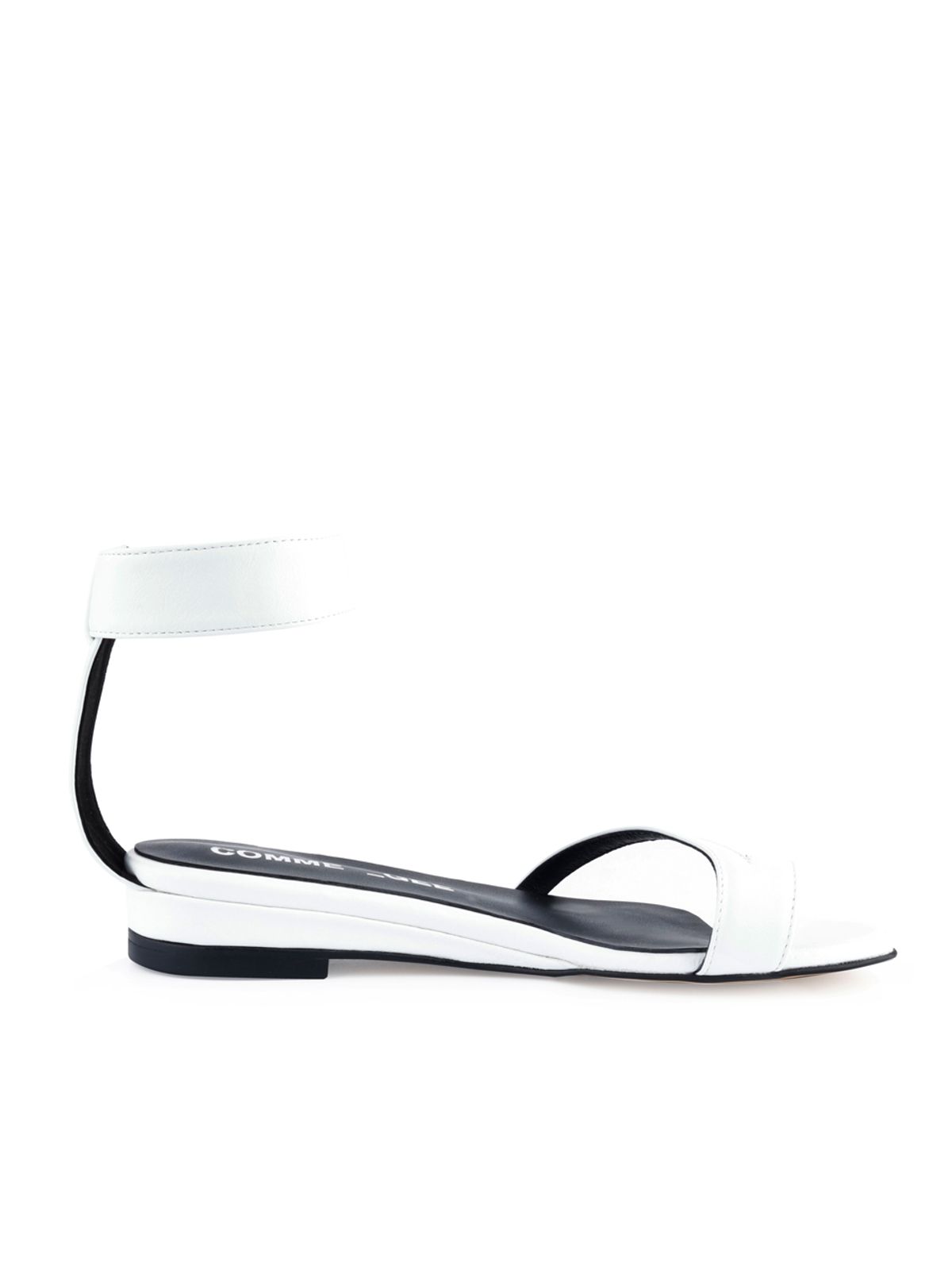 꼼므지(COMMEGEE) Wide strap sandals shoes / CG1018WH