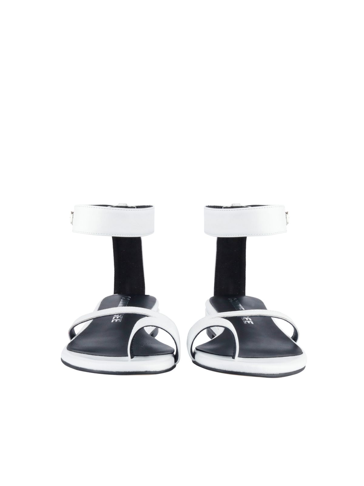 꼼므지(COMMEGEE) Wide strap sandals shoes / CG1018WH