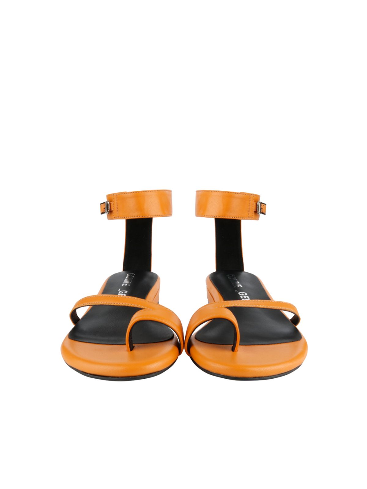 꼼므지(COMMEGEE) Wide strap sandals shoes / CG1018OR