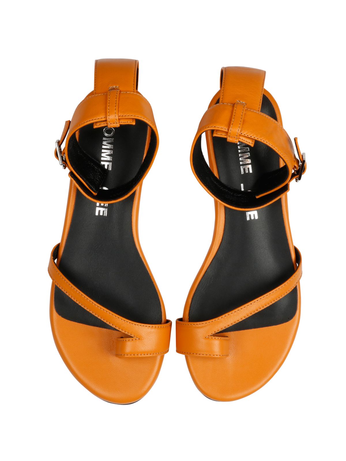 꼼므지(COMMEGEE) Wide strap sandals shoes / CG1018OR