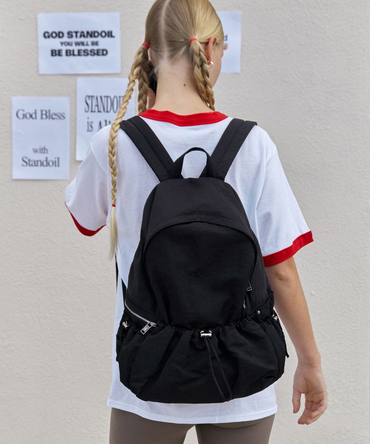스탠드오일(STAND OIL) Tied Backpack · 타이드 백팩