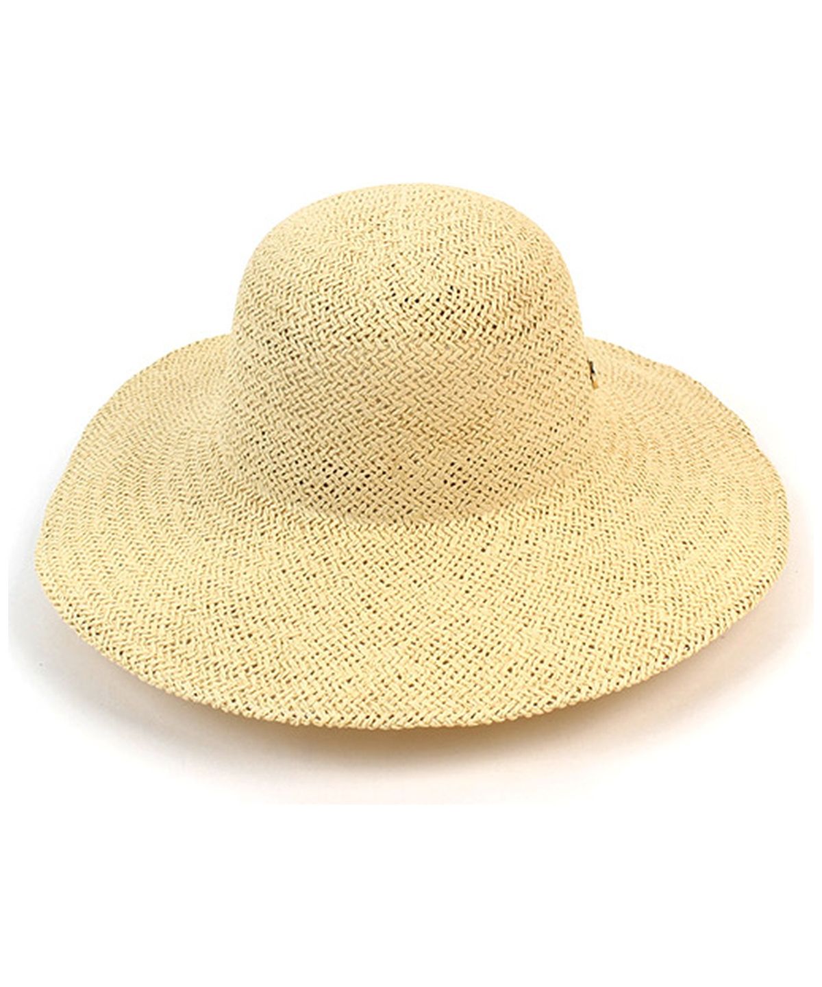 유니버셜 케미스트리(UNIVERSAL CHEMISTRY) Summer Beige Round Panama Hat 파나마햇