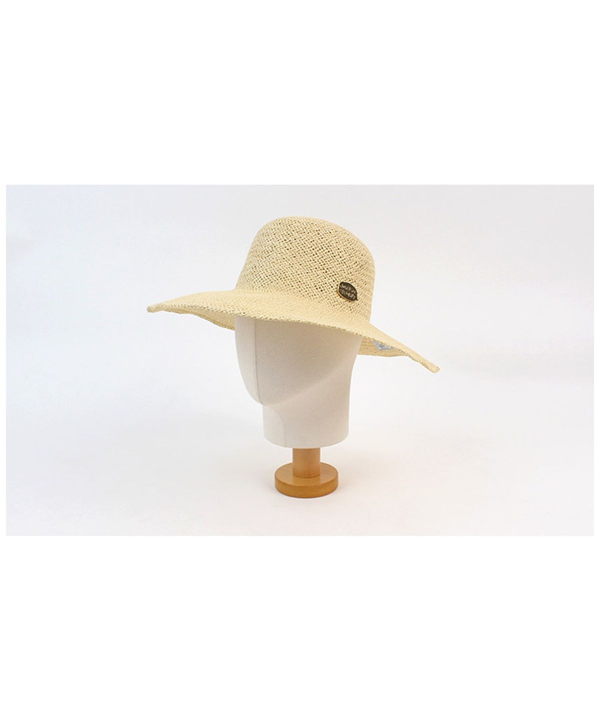 유니버셜 케미스트리(UNIVERSAL CHEMISTRY) Summer Beige Round Panama Hat 파나마햇