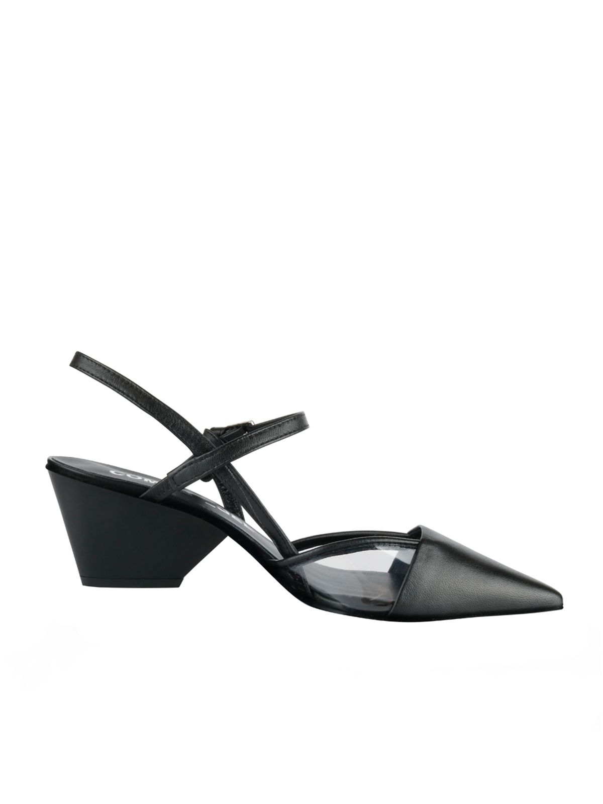 꼼므지(COMMEGEE) Strap sling-back shoes / CG1020BK