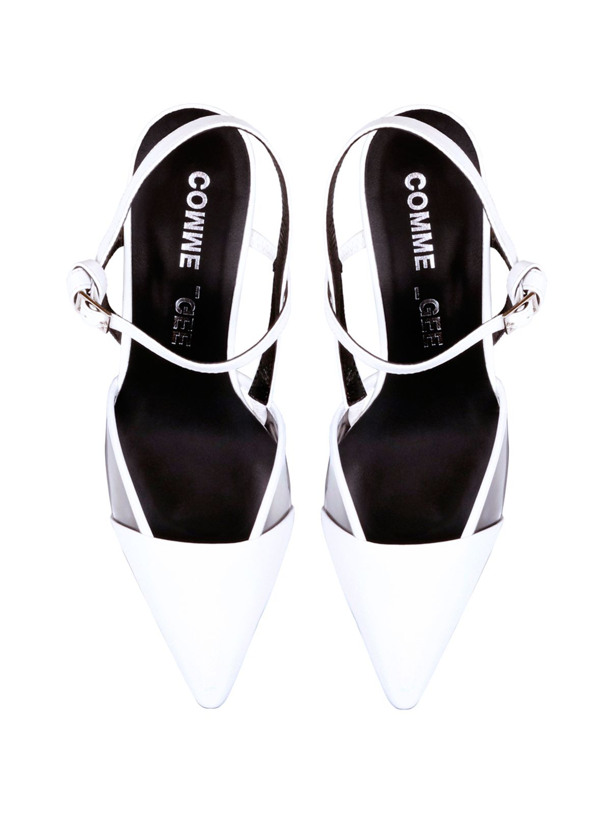 꼼므지(COMMEGEE) Strap sling-back shoes / CG1020WH