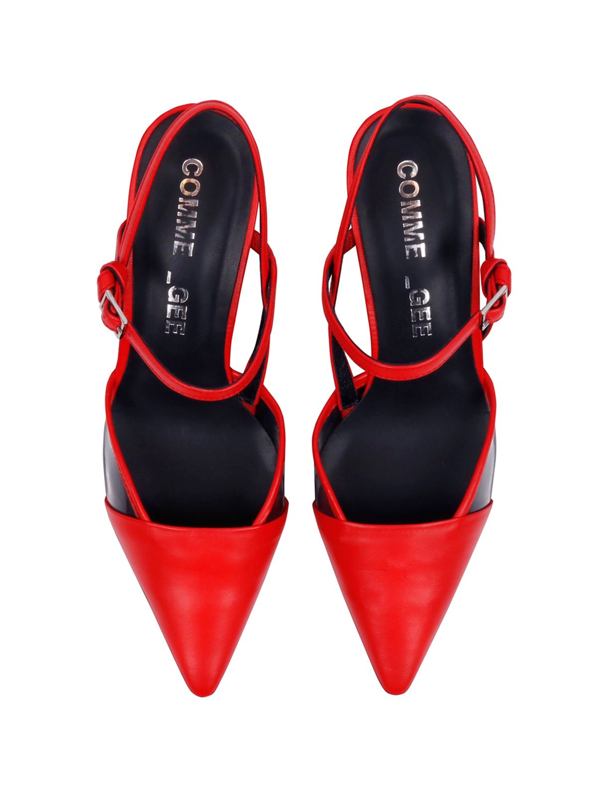 꼼므지(COMMEGEE) Strap sling-back shoes / CG1020RD