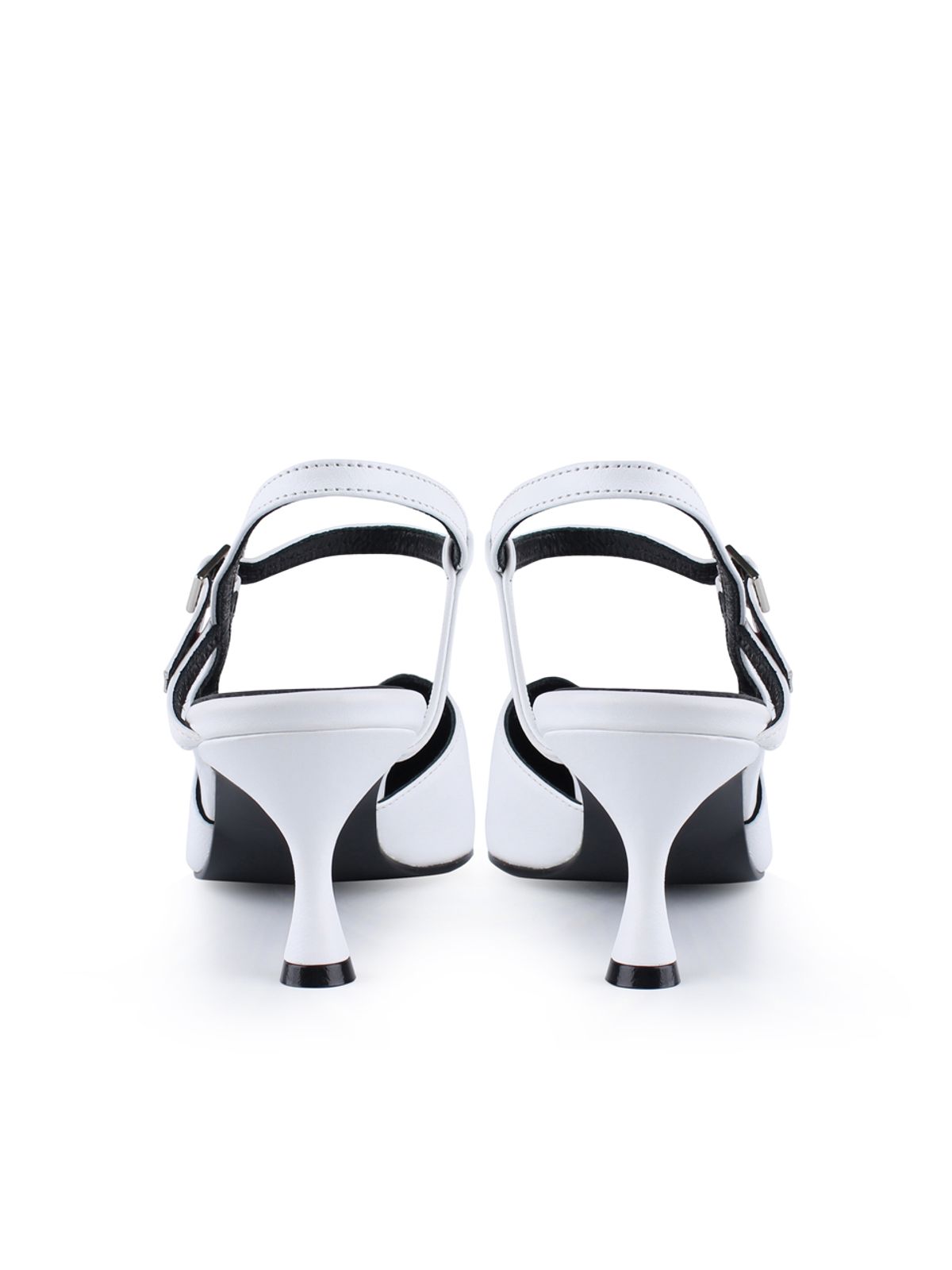 꼼므지(COMMEGEE) V cutting Wave Sling-Back / CG1039WH