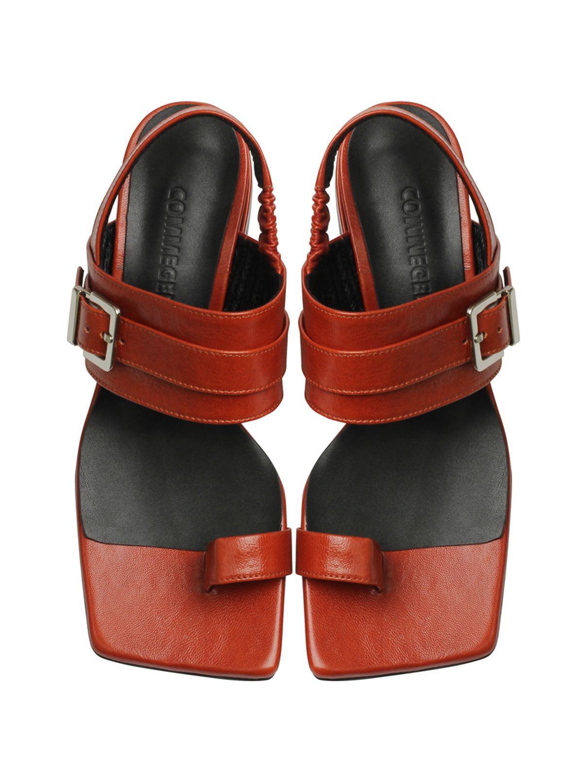 꼼므지(COMMEGEE) Wide Strap Sandals / CG1046CA