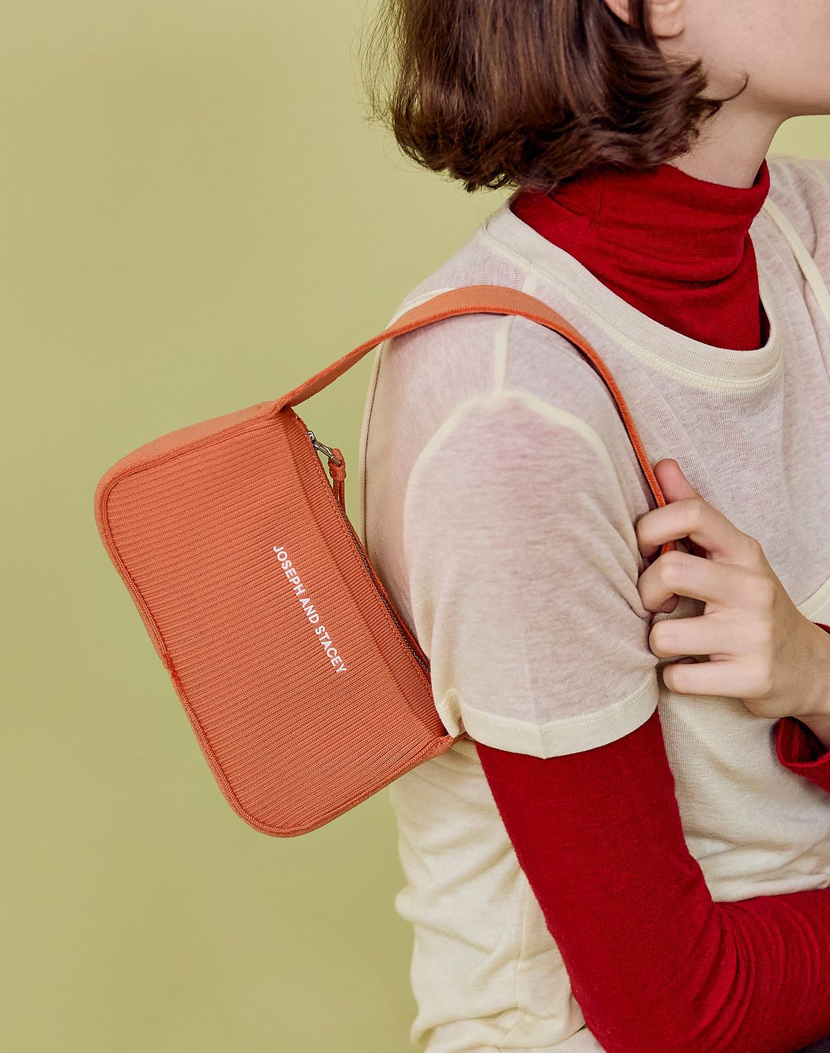 조셉앤스테이시(JOSEPH&STACEY) LPK Arton Knit Shoulder Bag S (ALL)