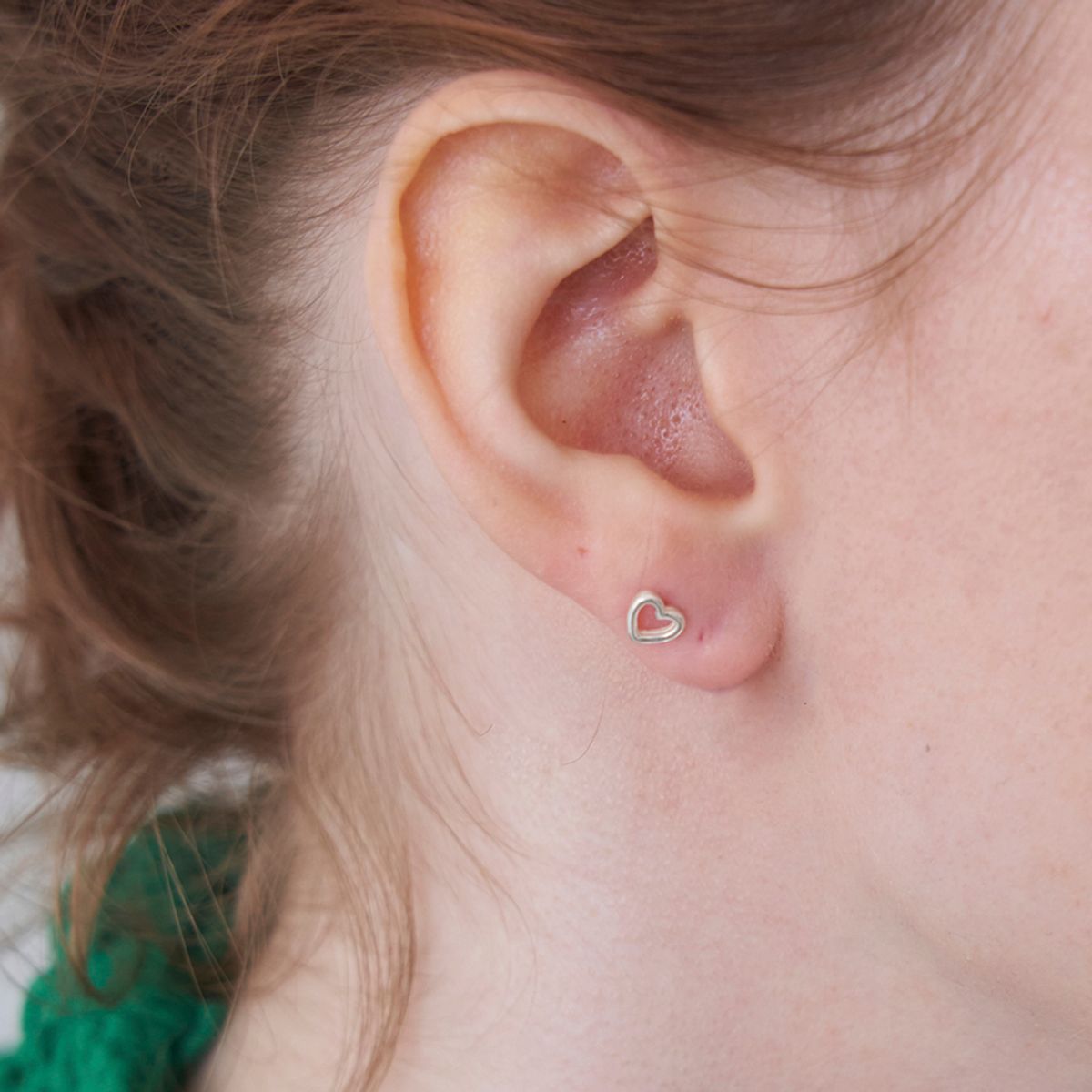 스틸 인스턴트(STILL INSTANT) Heart Greenery - E18 - Piercing