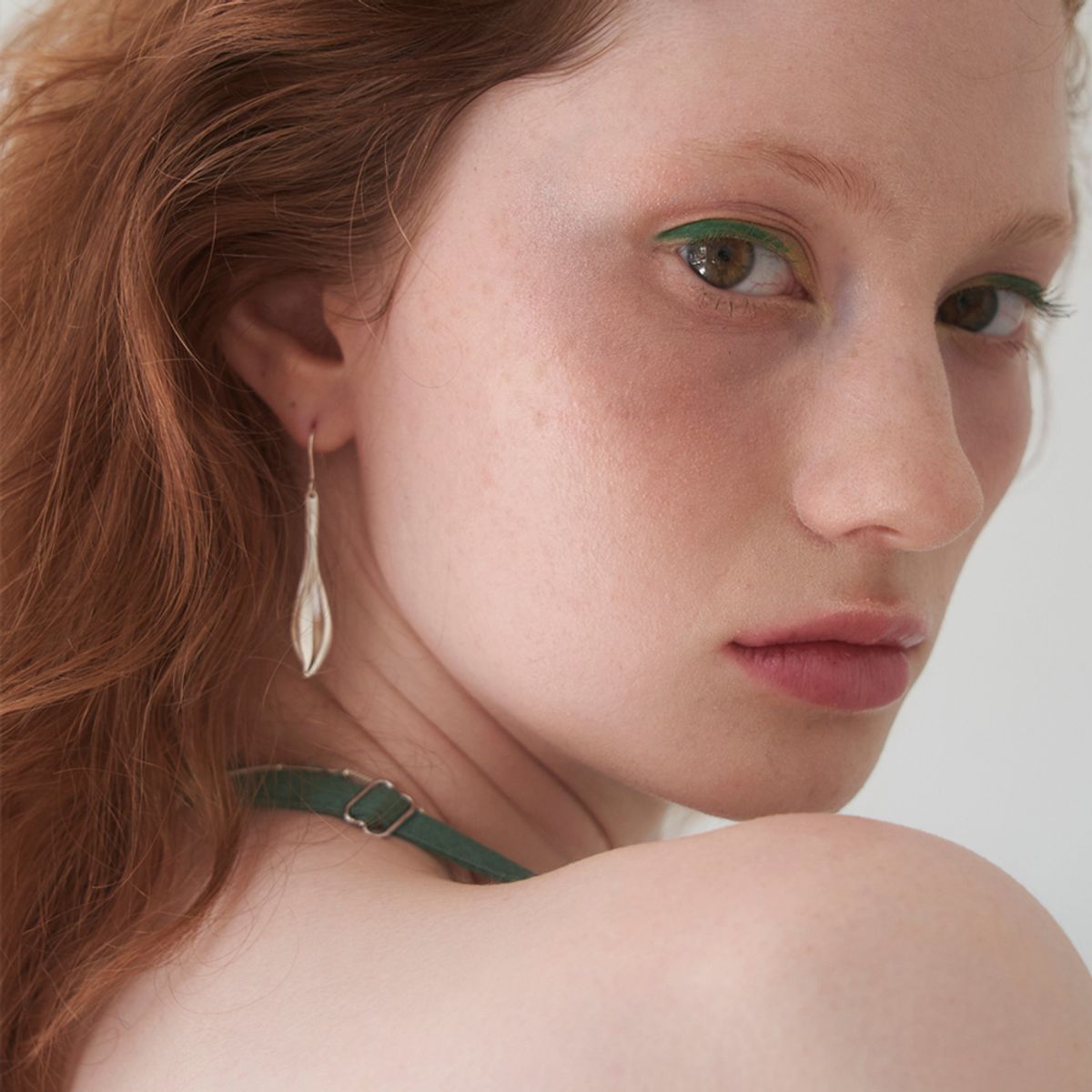 스틸 인스턴트(STILL INSTANT) Heart Greenery - Earring 12