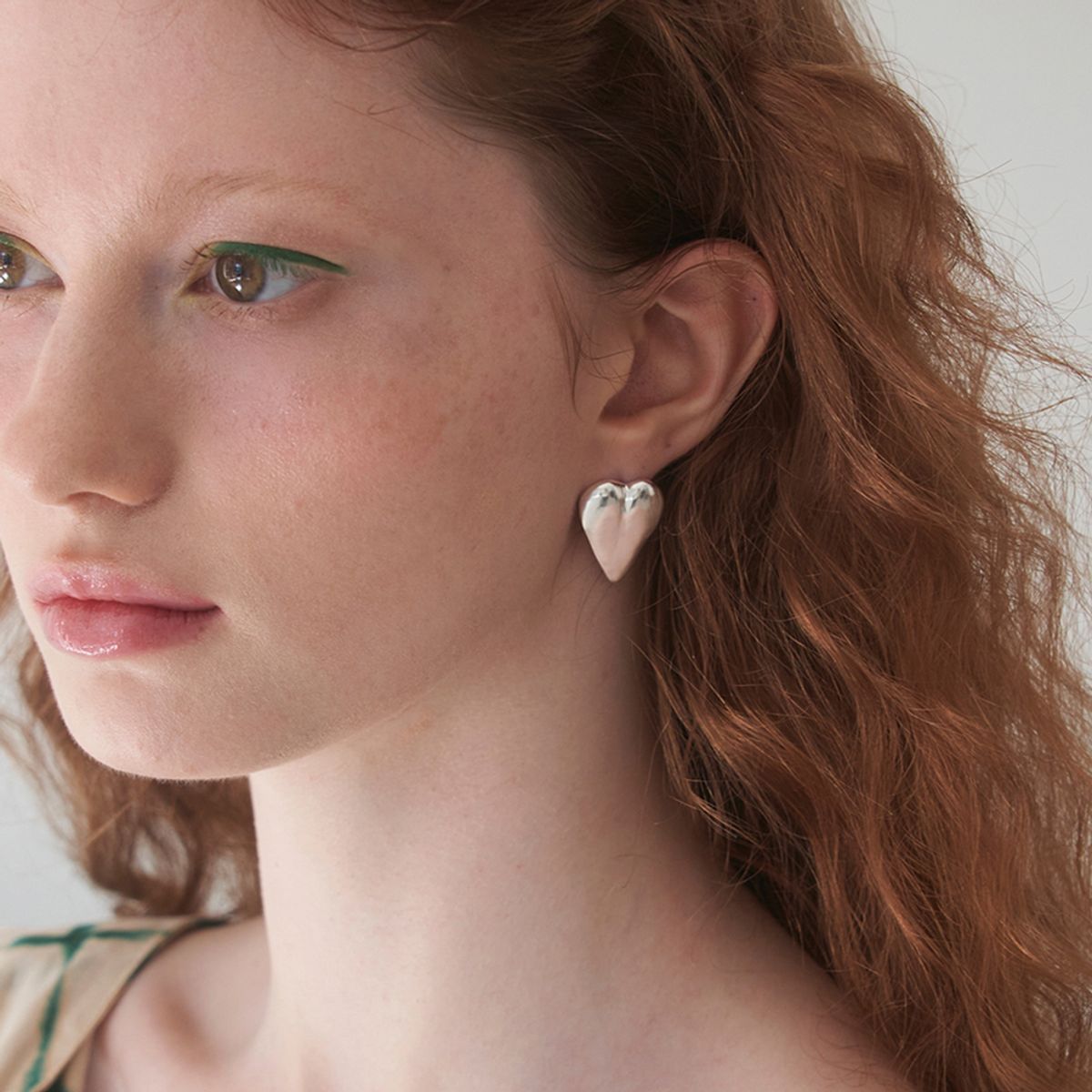 스틸 인스턴트(STILL INSTANT) Heart Greenery - Earring 01