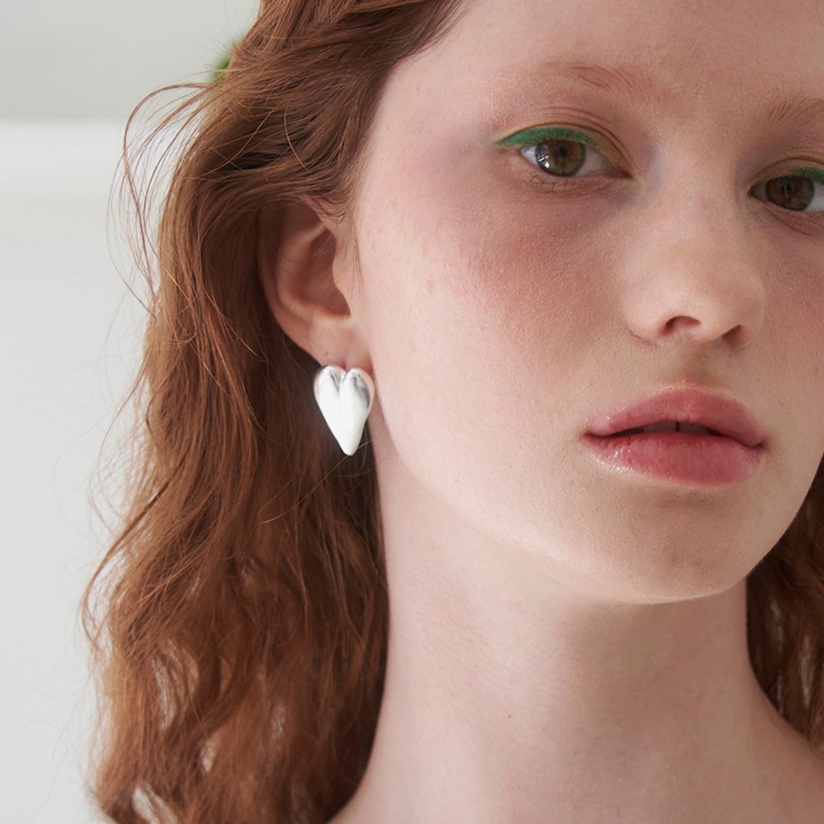 스틸 인스턴트(STILL INSTANT) Heart Greenery - Earring 01
