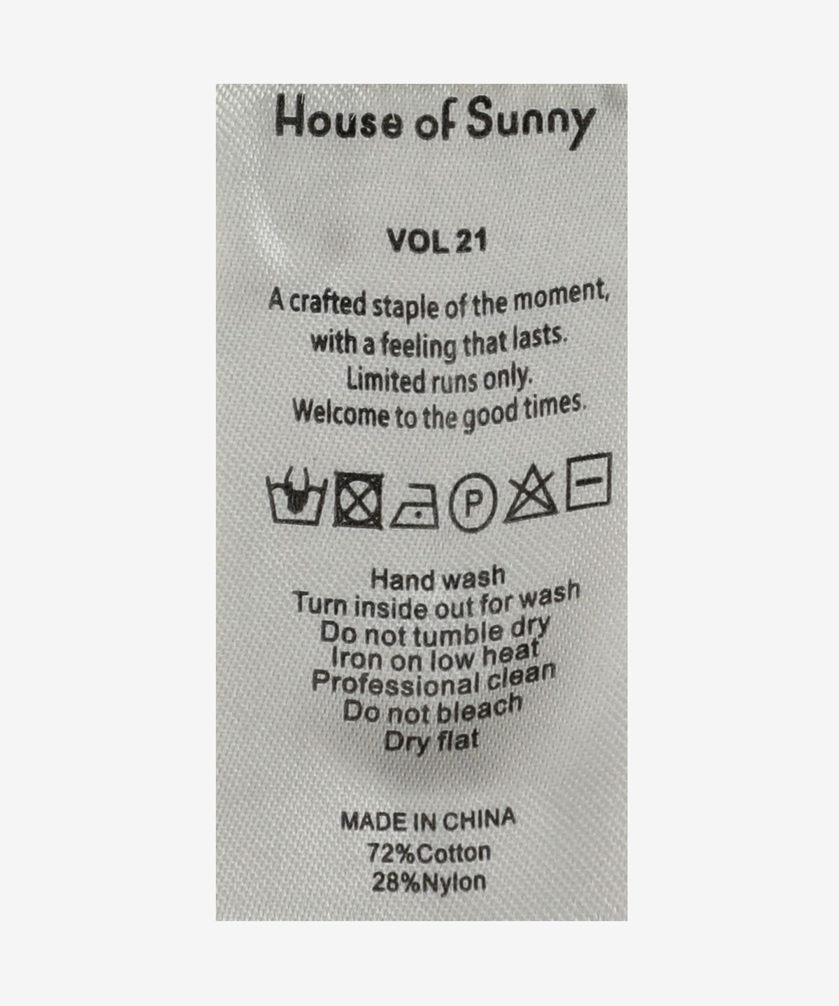 하우스 오브 써니(HOUSE OF SUNNY) 더 스틸 라이프 니트 - 리몬첼로 / VOL2182LIMONCELLO