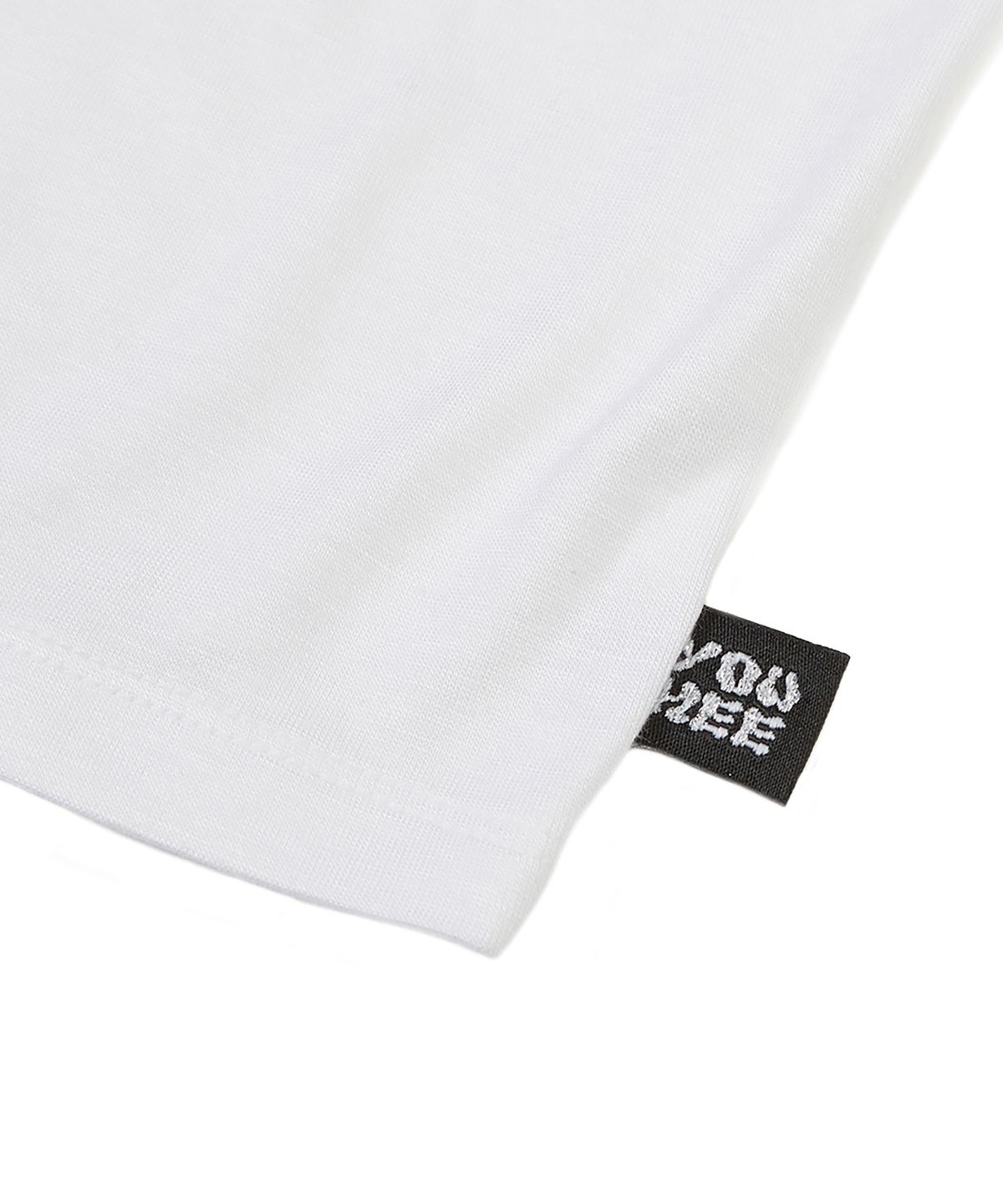 유희(YOUHEE) REGLAN LETTERING LONG SLEEVE LIME