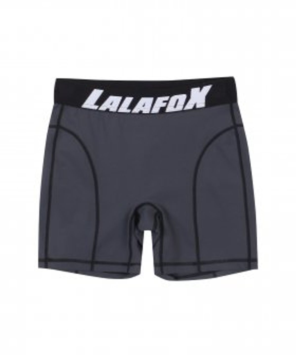 라라폭스(LALAFOX) LOGO BIKER SHORTS CHARCOAL BP2LG004