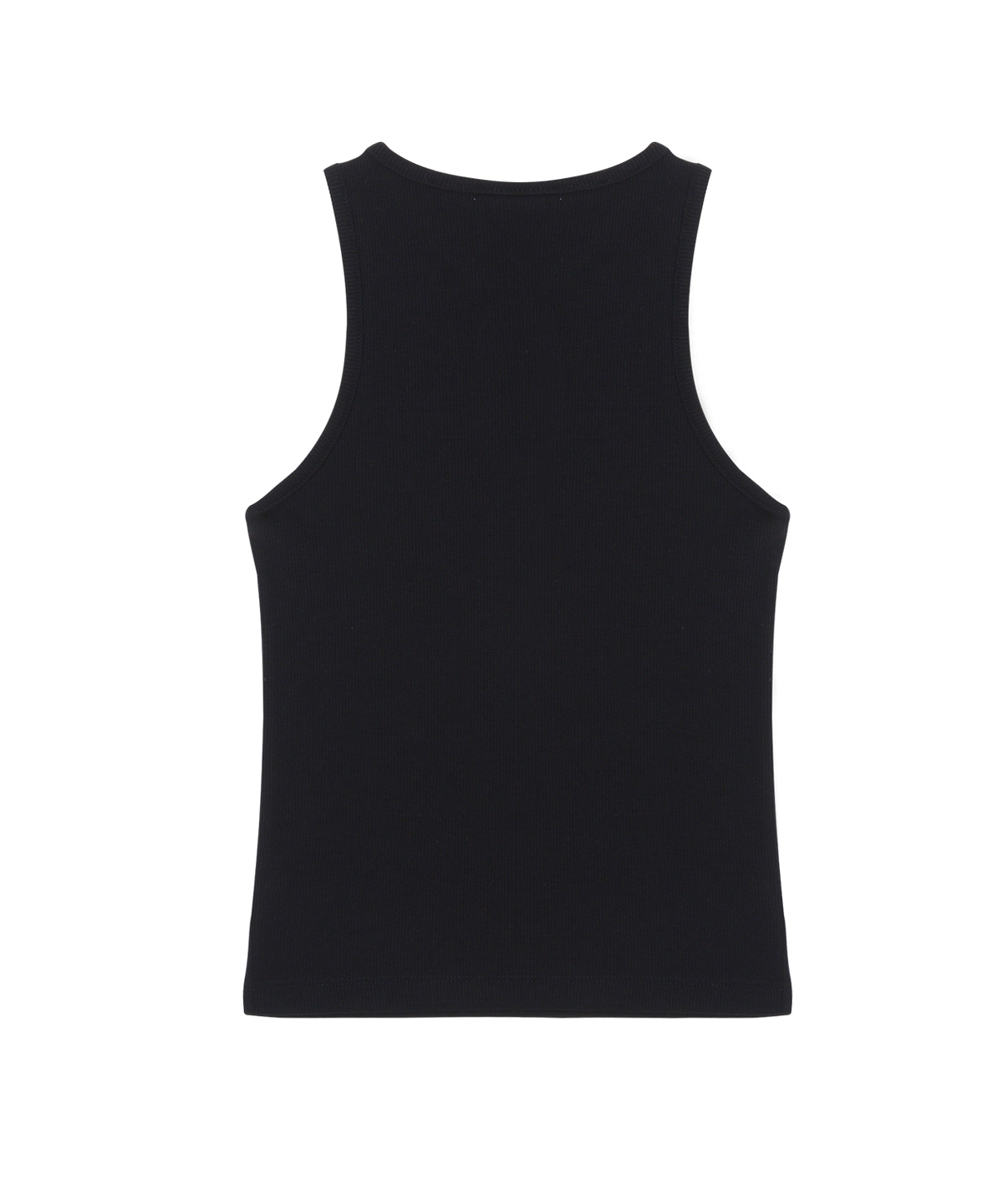 잇자바이브(ITZAVIBE) RIBBON SLEEVELESS TOP_BLACK