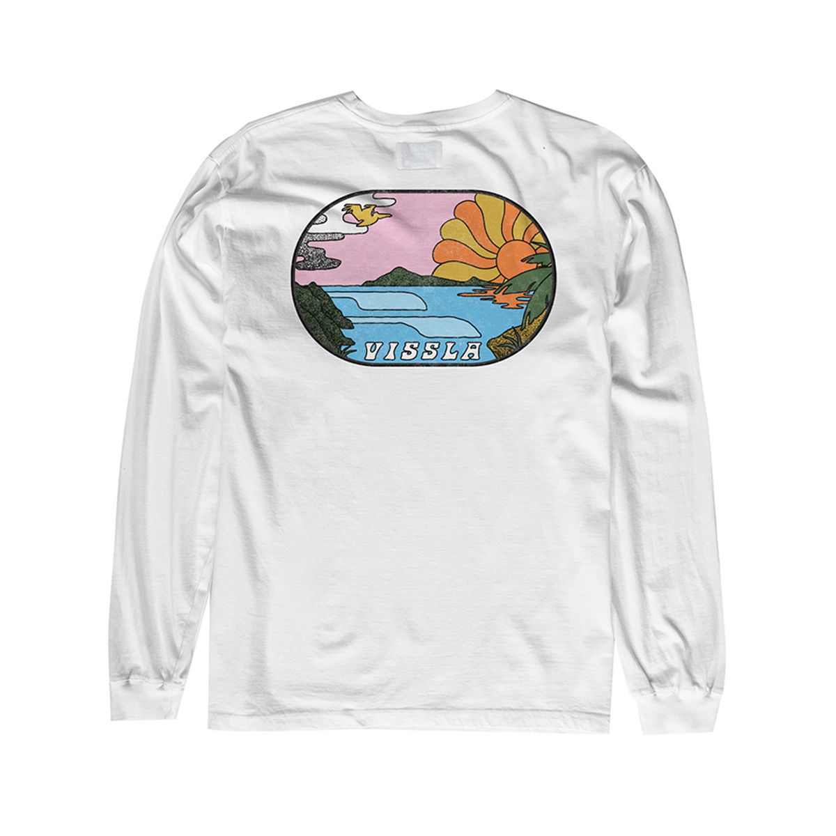 비슬라(VISSLA) Portals LS Tee-WHT