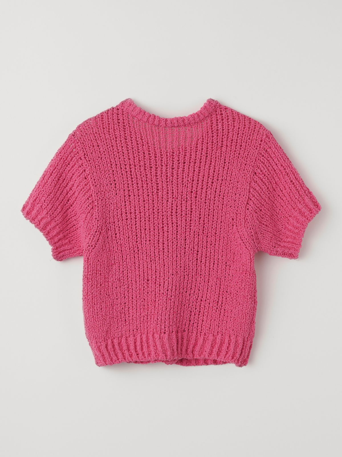셀리테일즈(CELITAILS) MINI BUTTON CARDIGAN_PINK