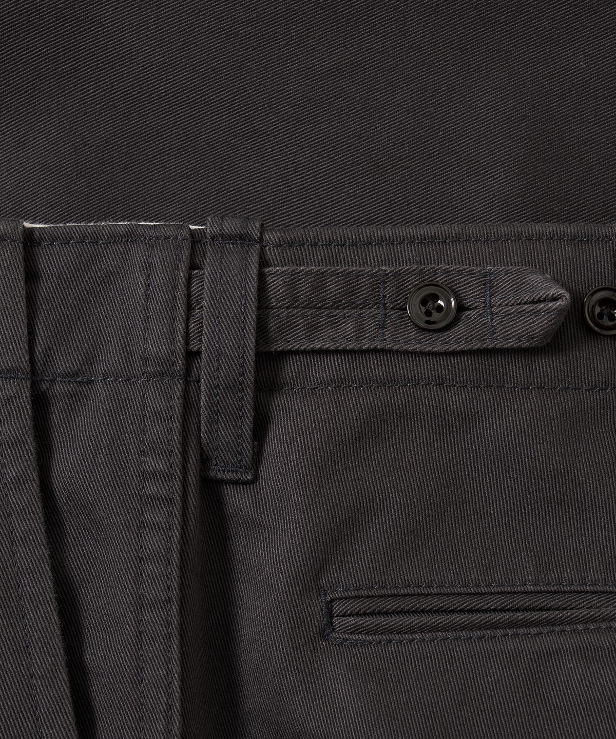 포터리(POTTERY) Officer Chino Pants (Charcoal)