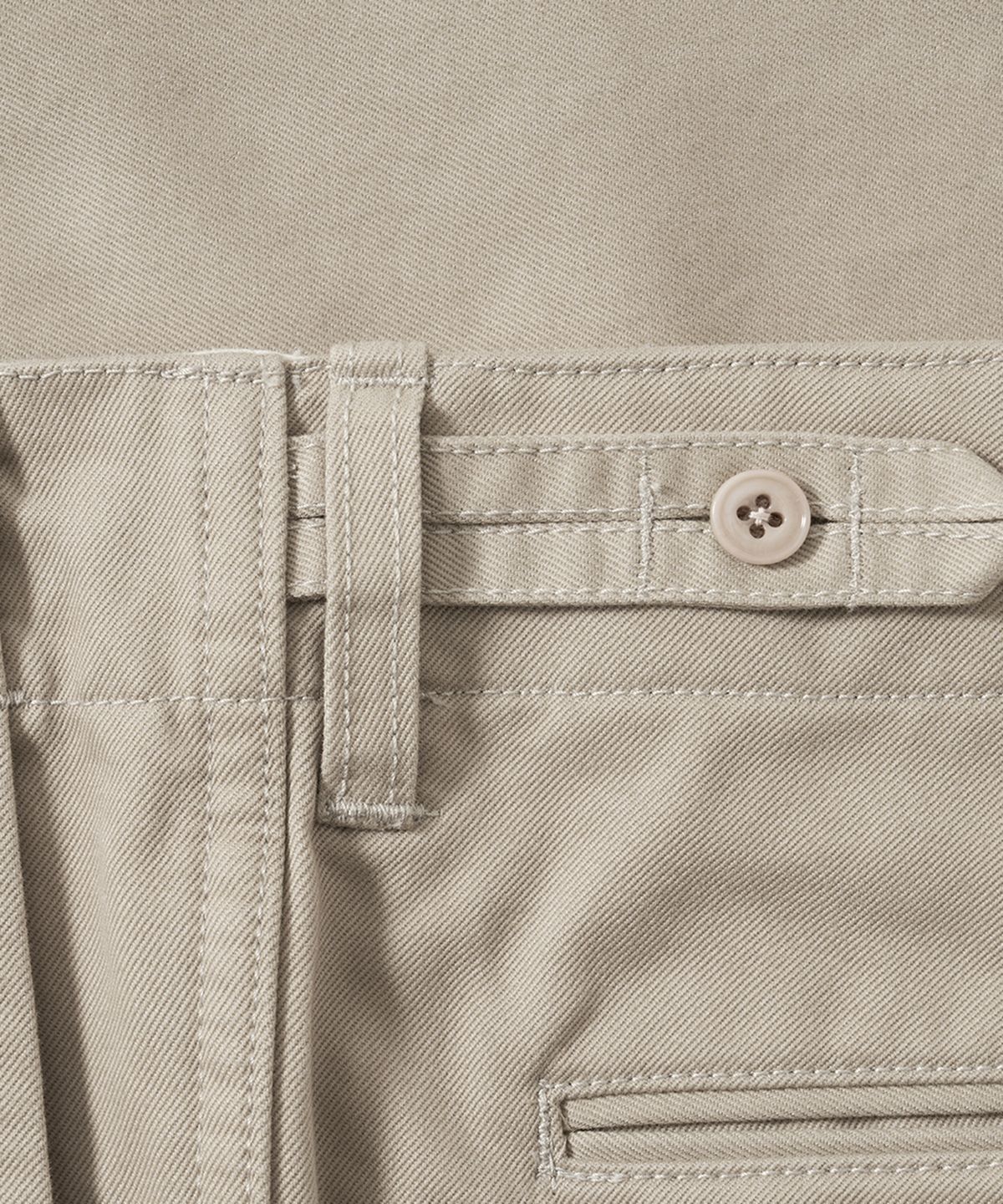 포터리(POTTERY) Officer Chino Pants ((NEW)Light Beige)