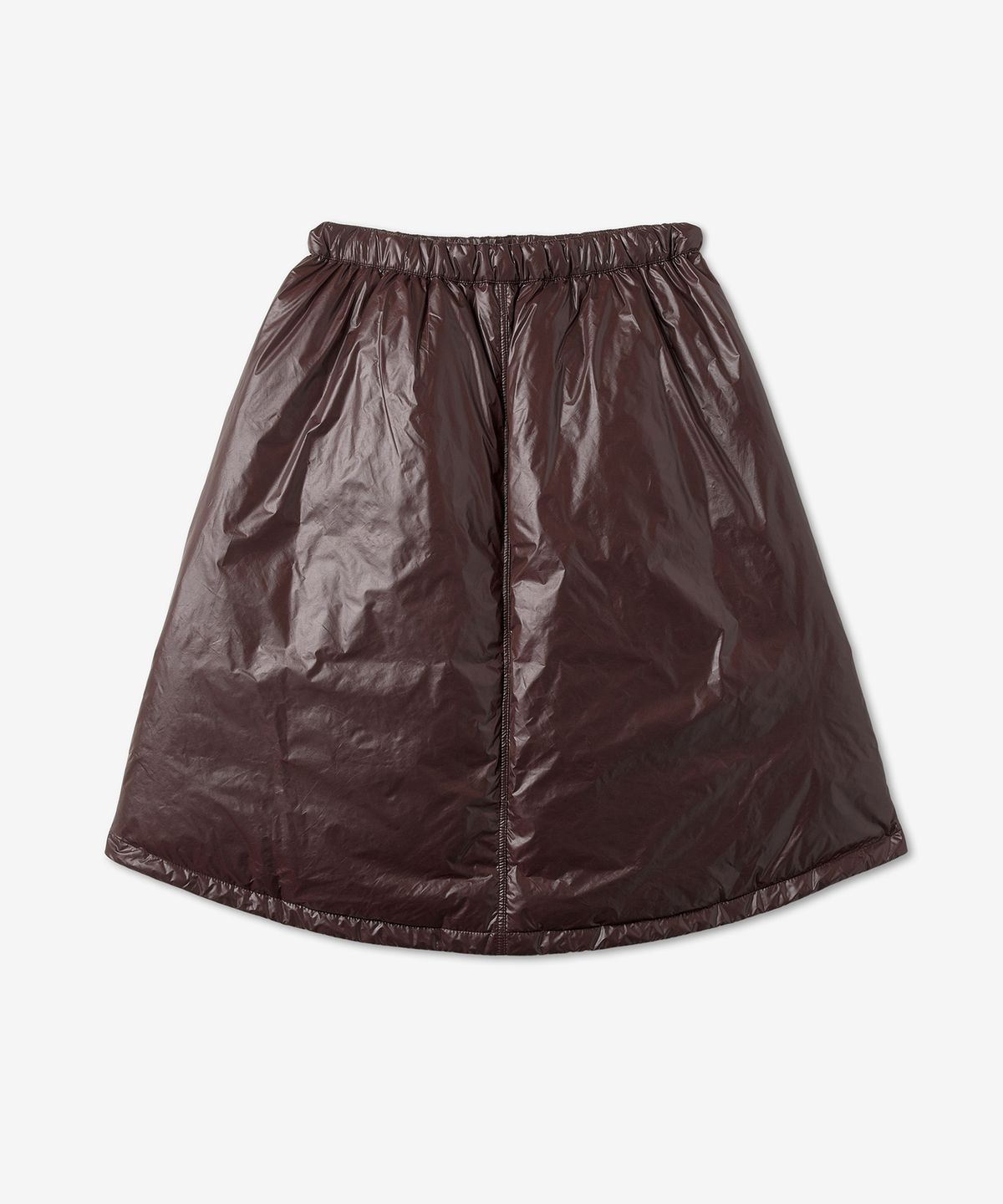 질 샌더(JIL SANDER) 다운 패딩 스커트 - 브라운 / J40AF0011J70007202