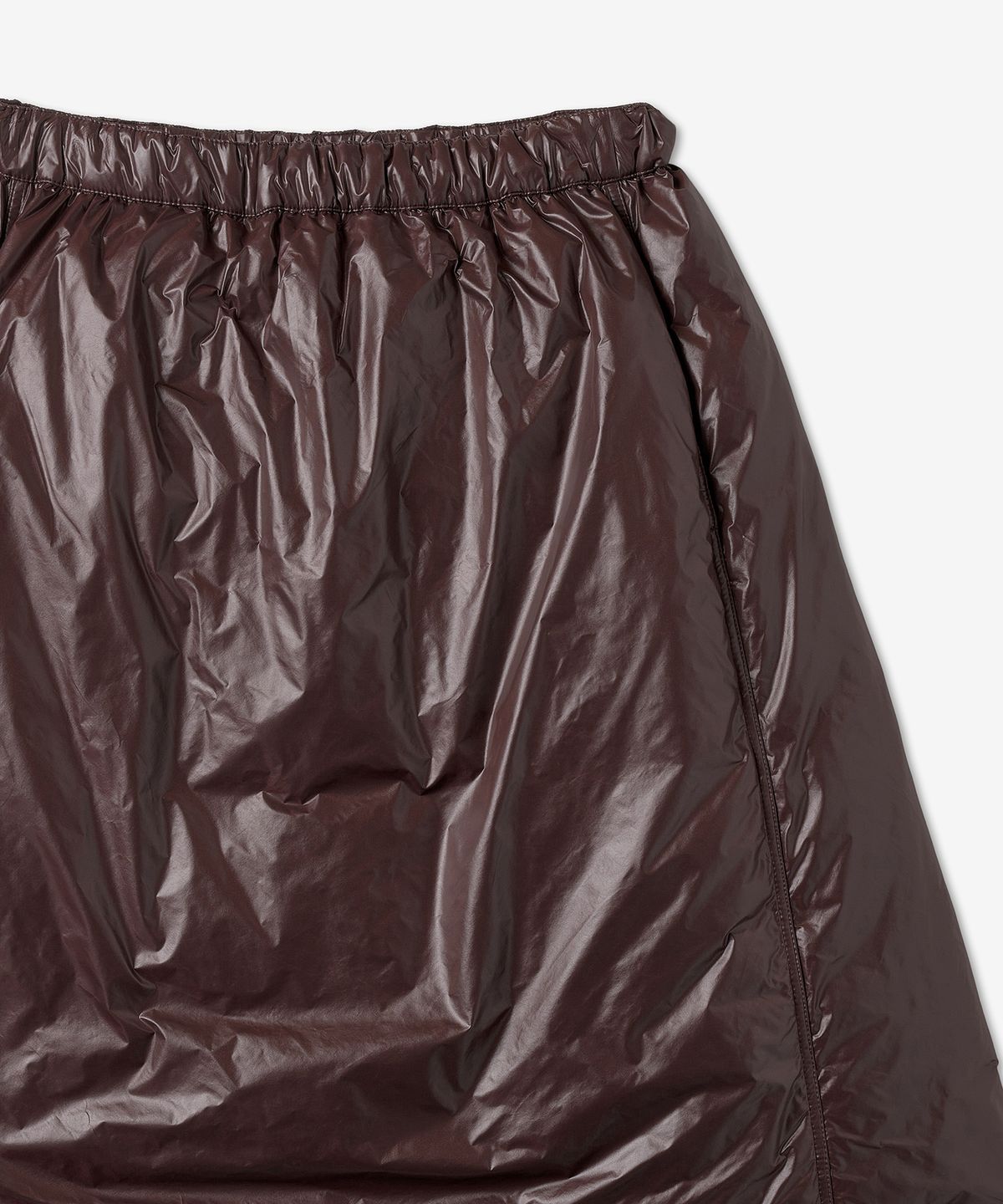 질 샌더(JIL SANDER) 다운 패딩 스커트 - 브라운 / J40AF0011J70007202