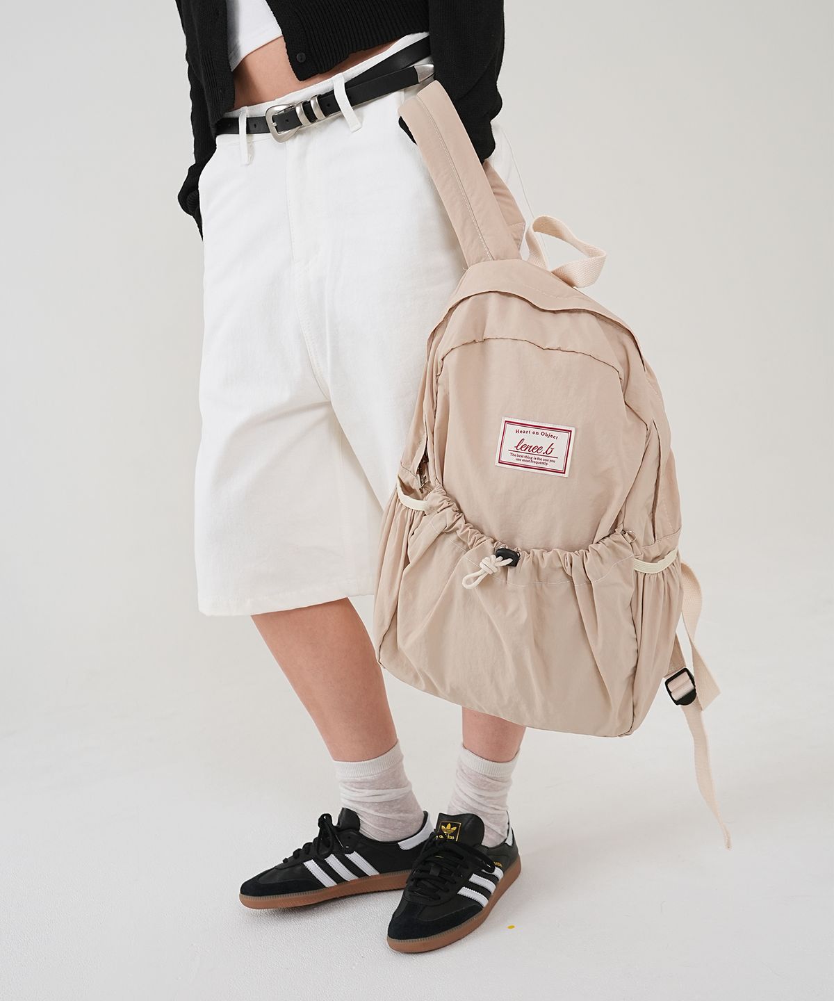 레니비(LeneeB) 스트링백팩 아이보리