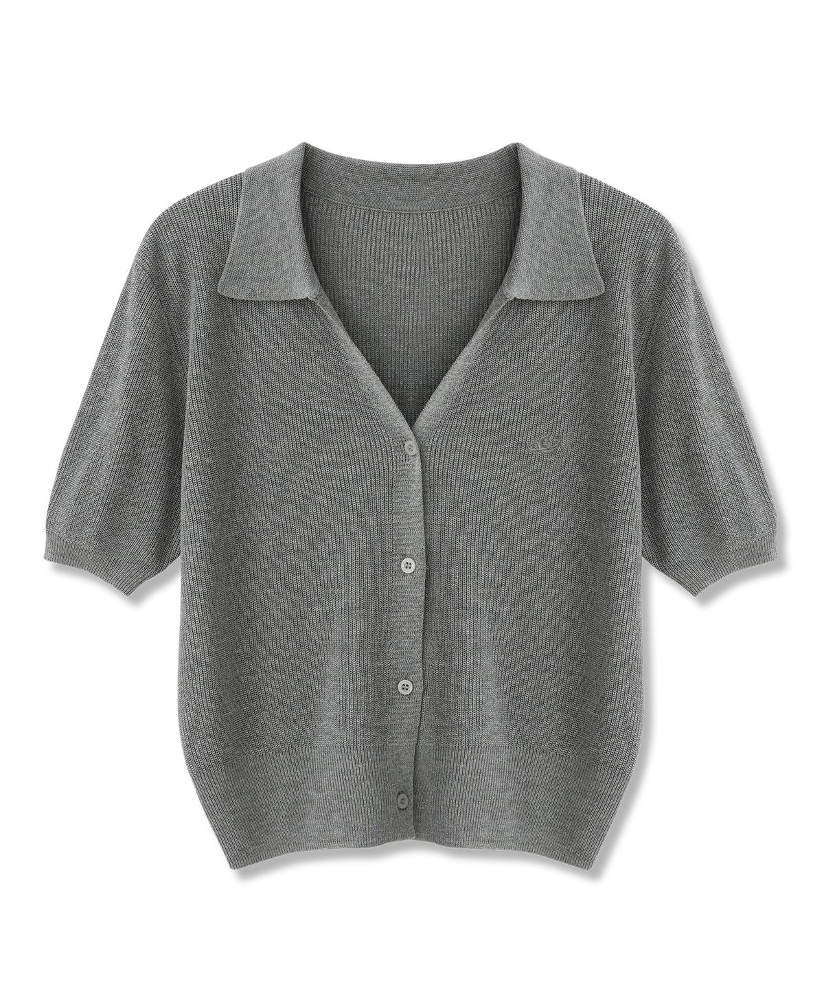 어반드레스(AVANDRESS) Anna Linen Like Collar Short-Sleeve Knit _6COL