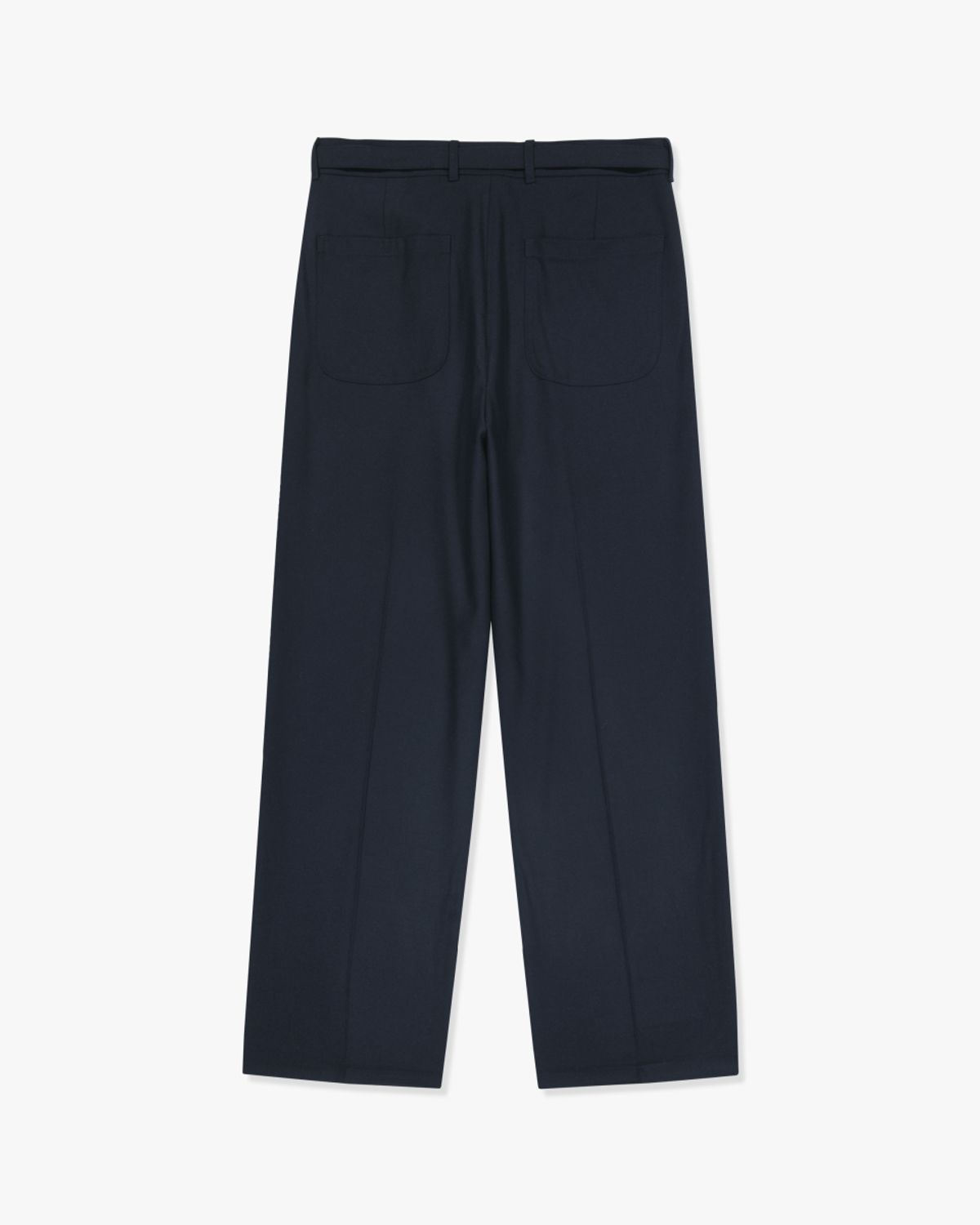 아스트레이(ASTLAY) Stella Belt Pants (Navy)