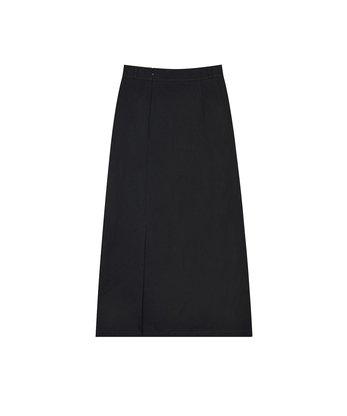라티젠(LARTIGENT) L3 NYLON SLIT SKIRT(BLACK)