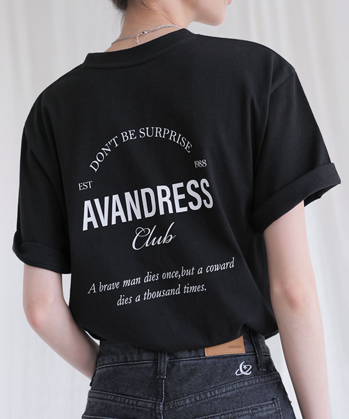 어반드레스(AVANDRESS) Dixie loosefit T-shirt - 2COL