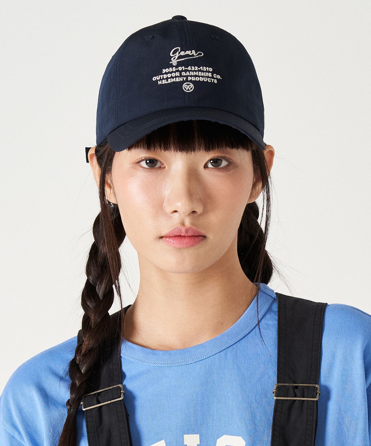 힐리먼트(HELEMENT) 그라피 네이비 볼캡