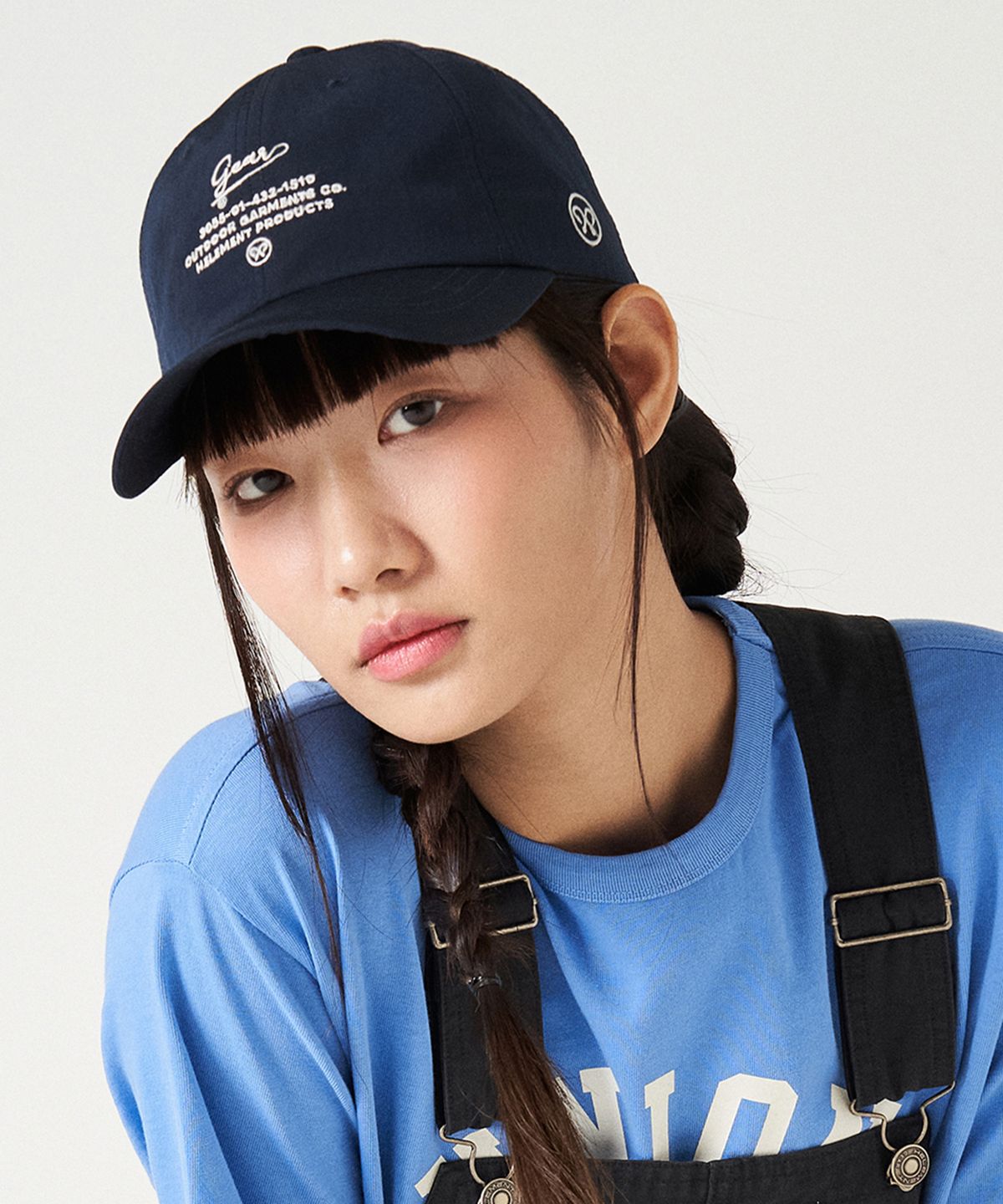 힐리먼트(HELEMENT) 그라피 네이비 볼캡