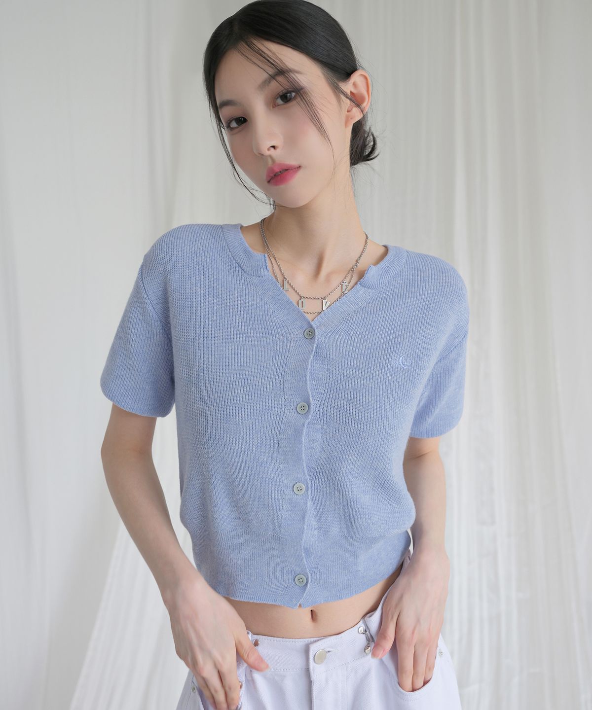어반드레스(AVANDRESS) Olly Linen Like Short-Sleeve Knit - 5COL