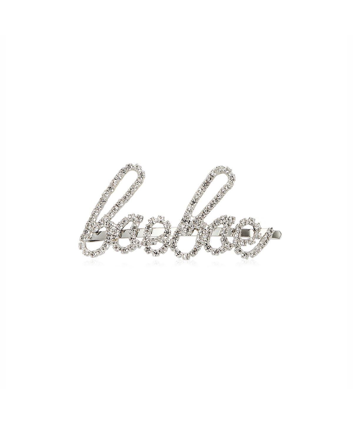 배배(BAEBAE) CZ Baebae Hair Slide (white)