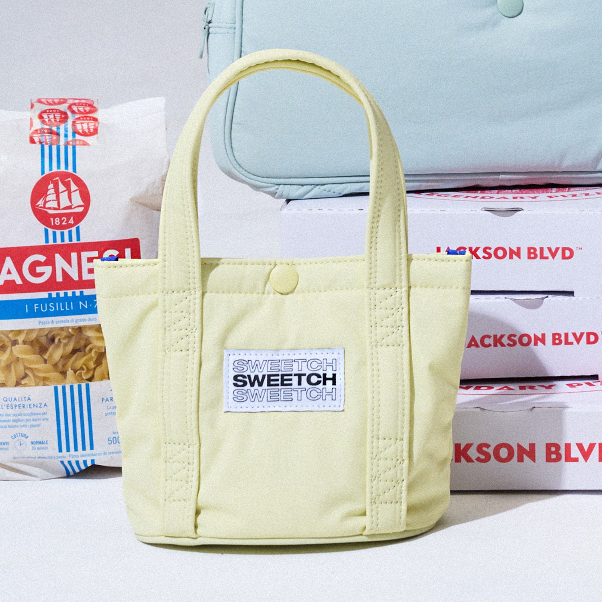 ★sweetch★ TOTE BRIEF 001 XS Lemon Yellow MUSINSA | SWEETCH TOTE BRIEF 001 XS Lemon Yellow